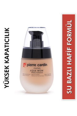 Pierre Cardin Aqua Wow Mineralli Su Bazlı Fondöten Light Skin With Neutral