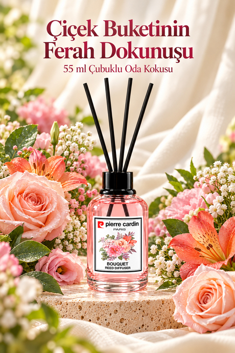 Pierre Cardin Reed Diffuser 55 ml - Bouquet - Oda Kokusu