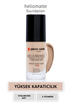 Pierre Cardin HelloMatte Foundation - Sun Beige - 30 ML