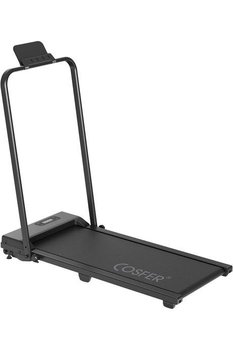 Cosfer Güçlü 2 Hp Yürüyüş ve Koşu Bandı – Katlanabilen – 130 Kg Taşıma Kapasiteli – 1-12 Km Hız – Kumandalı