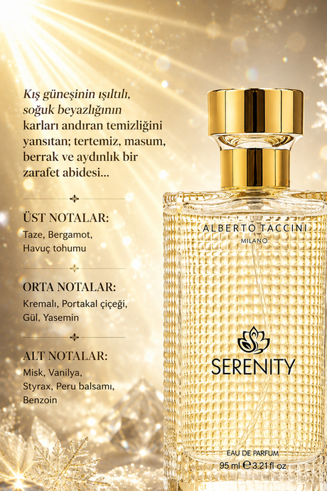 Alberto Taccini SERENITY Kadın Parfümü - 95 ml