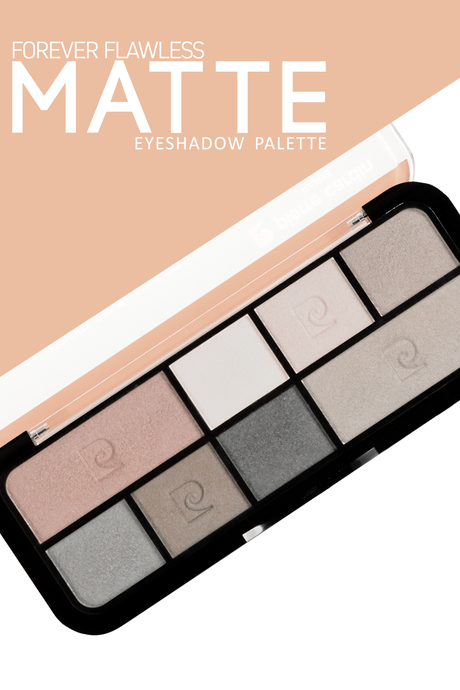 Pierre Cardin Forever Flawless Matte Eyeshadow Palette - Far Paleti (8'li) 