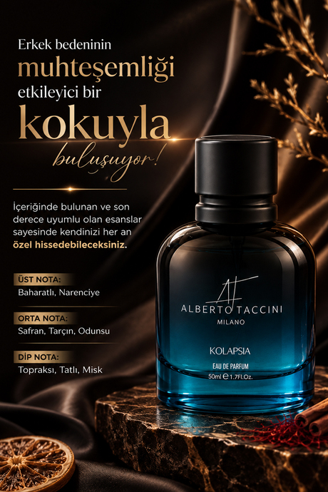 Alberto Taccini Kolapsia EDP Erkek Parfümü 50 ML