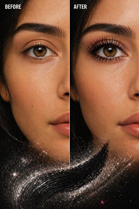 Pierre Cardin Lash Magnify Volume Mascara - MIDNIGHT BLACK - 6 ml