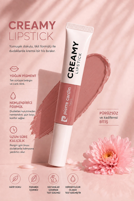 Pierre Cardin Creamy Lipstick Dare 006