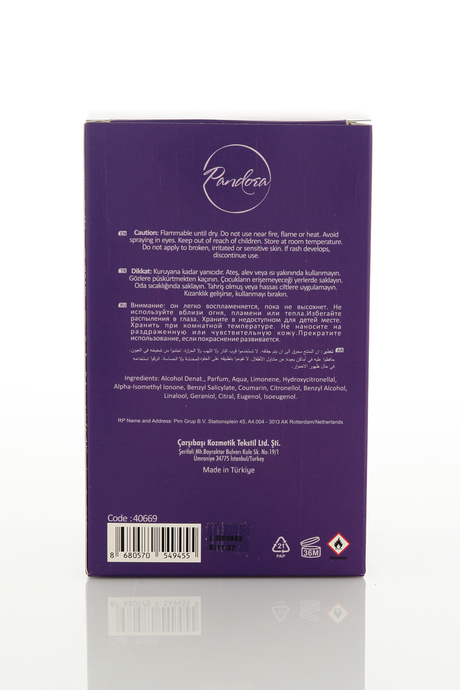 3'Lü Set Alberto Taccini  PANDORA Kadın Parfümü -100 ml