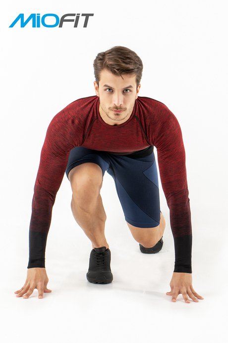MioFit Erkek Active Dikişsiz Uzun Kollu Spor Tişört