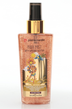 Pierre Cardin Body Mist With Golden Glitter-Altın Işıltılı Vücut Spreyi-125 ml