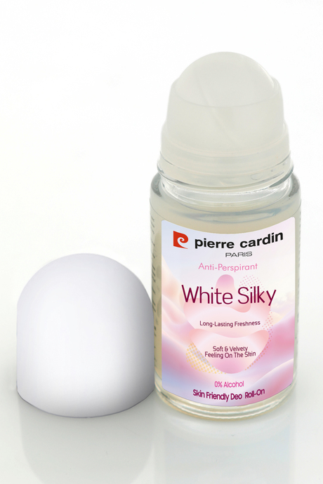 Pierre Cardin Roll-on Kadın Deodorant Ter Kokusu Önleyici Leke Bırakmayan 48 Saat Anti-perspirant Koruma – White Silky Beyaz İpeksi 50 ml