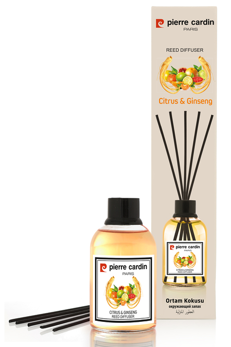 Pierre Cardin Reed Diffuser 110 ml – Citrus & Ginseng – Narenciye & Ginseng Oda Kokusu