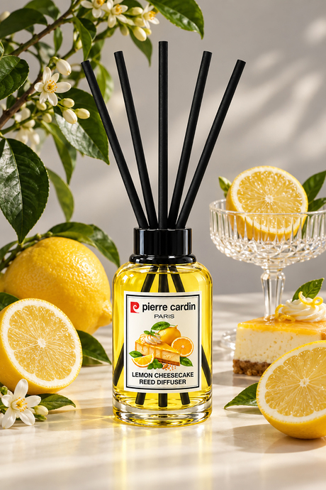 Pierre Cardin Reed Diffuser 110 ml Lemon Cheesecake - Limonlu Turta Oda Kokusu