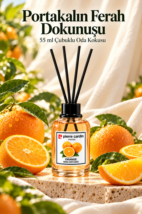 Pierre Cardin Reed Diffuser 55 ml - Orange - Oda Kokusu