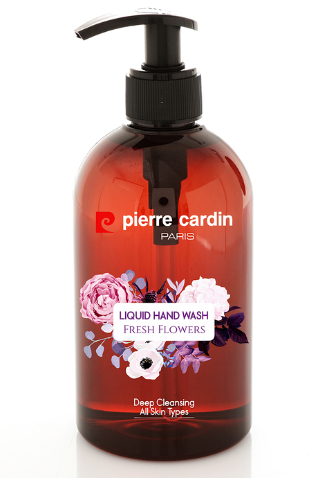 Pierre Cardin Liquid Hand Wash 480 ml – Fresh Flowers-Sıvı Sabun -Taze Çiçekler