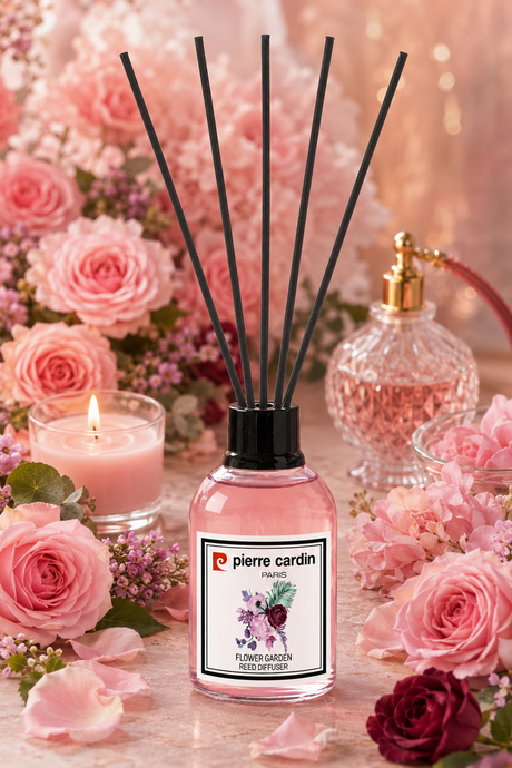 Pierre Cardin Reed Diffuser 110 ml – Flower Garden – Çiçek Bahçesi Oda Kokusu
