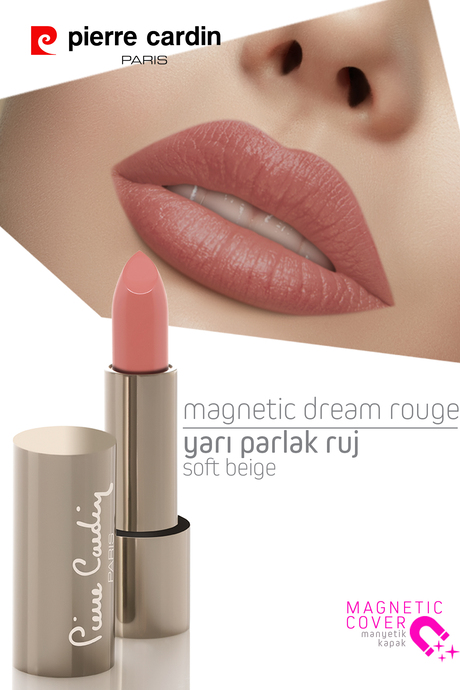 Pierre Cardin Magnetic Dream Lipstick  - Soft Beige - 261