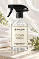 Pierre Cardin Room & Laundry Scent Spray Clean Linen 500 ml - Temiz Çamaşır Ferahlığı Oda ve Çamaşır Kokusu Spreyi