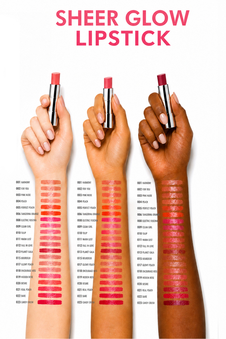 Pierre Cardin Sheer Glow Lipstick - Parlak Bitişli Nemlendirici Ruj - Sugar Pop- 023