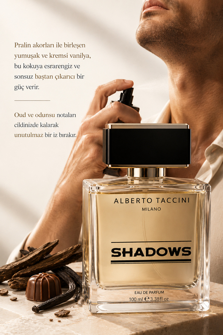 Alberto Taccini SHADOWS Erkek Parfümü - 100 ml