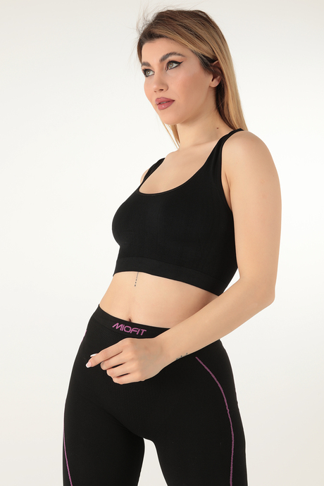 Miorre Seamless Desteksiz Kalın Askılı Spor Sütyen