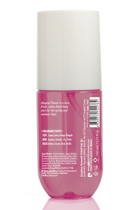 Pierre Cardin Saç ve Vücut Parfüm Spreyi - 110 ml - Magical Flower (Hair & Body Perfume Mist)
