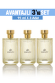 88866 3'lü Set Alberto Taccini SERENITY Kadın Parfümü - 95 ml