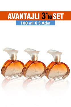88861 3'lü Set Alberto Taccini AURORA Kadın Parfümü - 100 ml