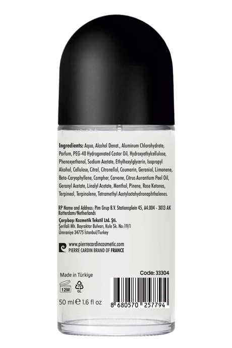 Pierre Cardin Aqua 48 Saat Etkili Antiperspirant Roll-On Deodorant - 50 ML