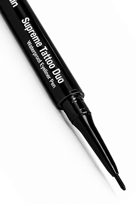 Pierre Cardin Supreme Tattoo Duo Waterproof Eyeliner Pen – Black-02 -Suya Dayanıklı Çift Uçlu Eyeliner