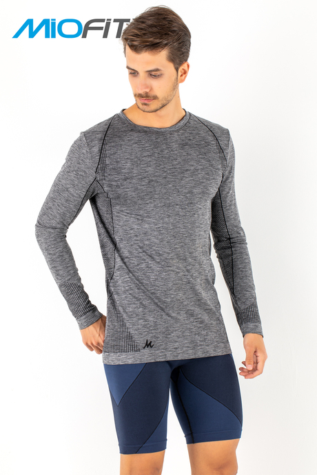MioFit Erkek Active Wear Uzun Kollu Spor Tişört