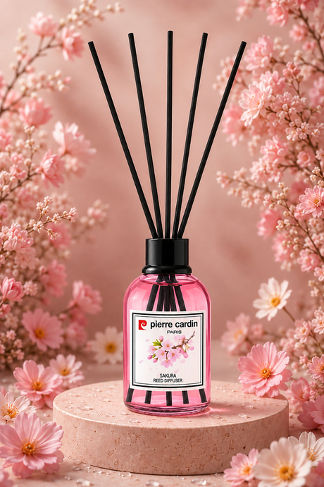 Pierre Cardin Reed Diffuser 110 ml - Sakura - Oda Kokusu