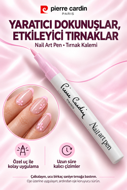 Pierre Cardin Nail Art Pen Tırnak Kalemi - Pearl Rose