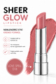 Pierre Cardin Sheer Glow Lipstick - Parlak Bitişli Nemlendirici Ruj - Love Spell - 018