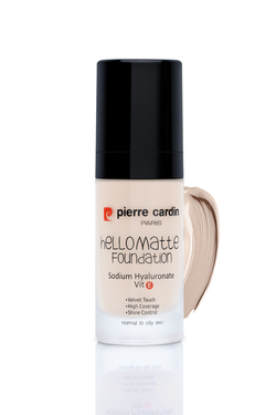 Pierre Cardin HelloMatte Foundation - Porcelain - 30 ML
