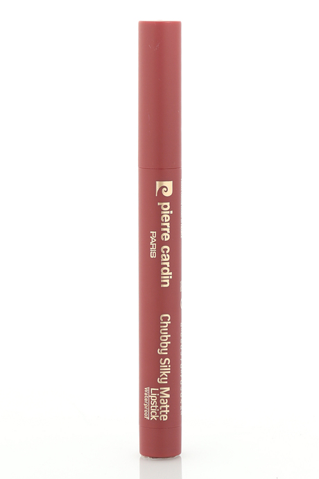 Pierre Cardin Chubby Silky Matte Lipstick –  Waterproof- Suya Dayanıklı Soft Mat Kalem-Ruj-Cherry-607