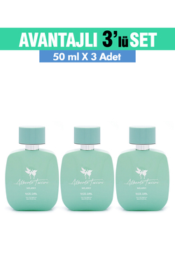 3'Lü Set Alberto Taccini  Nice Girl Kadın Parfüm 50 ml
