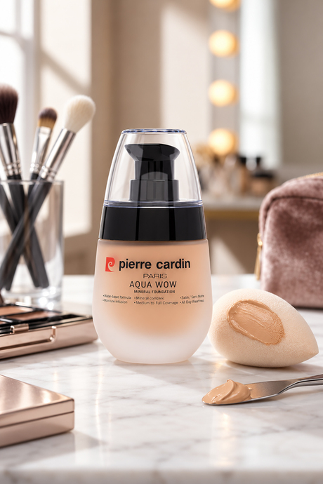 Pierre Cardin Aqua Wow Mineralli Su Bazlı Fondöten Light Skin With Neutral