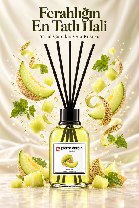 Pierre Cardin Reed Diffuser 55 ml - Melon - Oda Kokusu