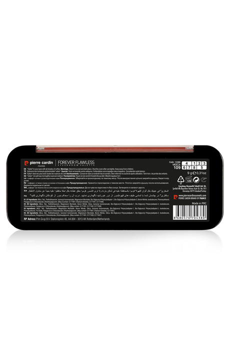 Pierre Cardin Forever Flawless Mocca Eyeshadow Palette - Far Paleti (8'li) 