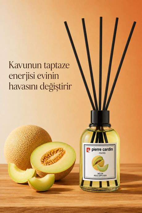 Pierre Cardin Reed Diffuser 110 ml - Melon - Oda Kokusu - Kavun