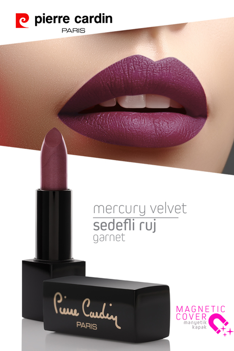 Pierre Cardin Mercury Velvet Lipstick - Garnet -169