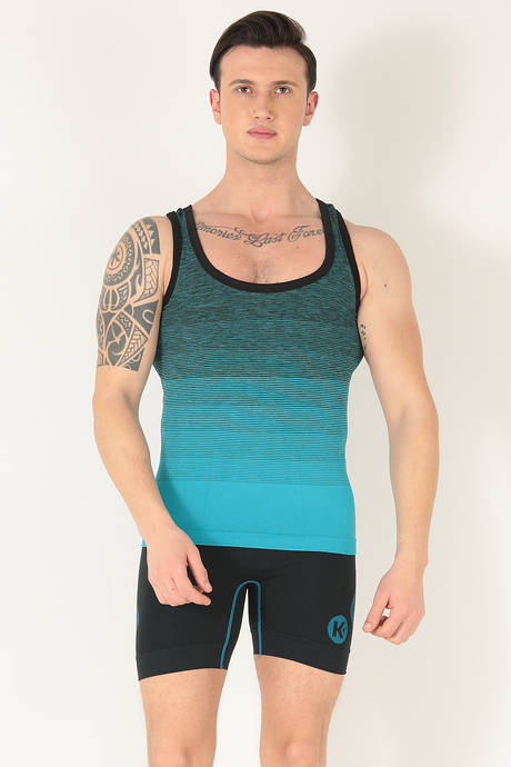 Sporcu Gym Seamless Dikişsiz T-shirt