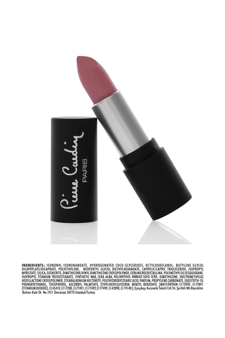 Pierre Cardin Matte Chiffon Touch Lipstick - Rosy Red -178