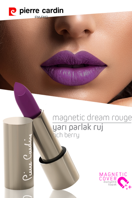 Pierre Cardin Magnetic Dream Lipstick  - Rich Berry - 271