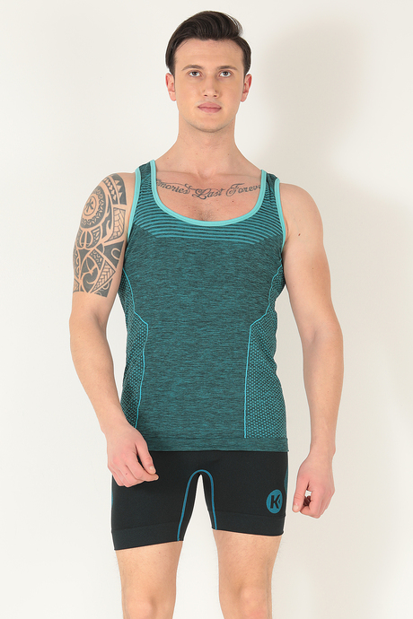 Sporcu Gym Seamless Dikişsiz T-shirt