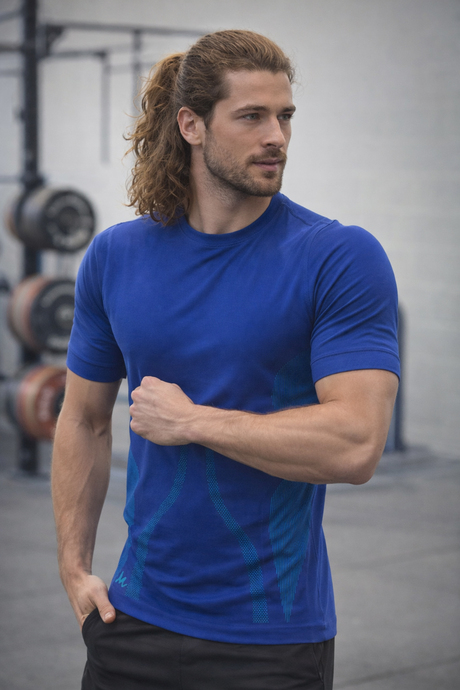 MioFit Erkek Active Wear Kısa Kollu Fonksiyonel Spor Tişört