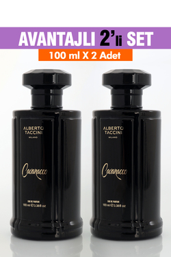 2'Li Set Alberto Taccini CAVANACCO Erkek Parfümü - 100 ml